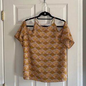 Off the shoulder blouse